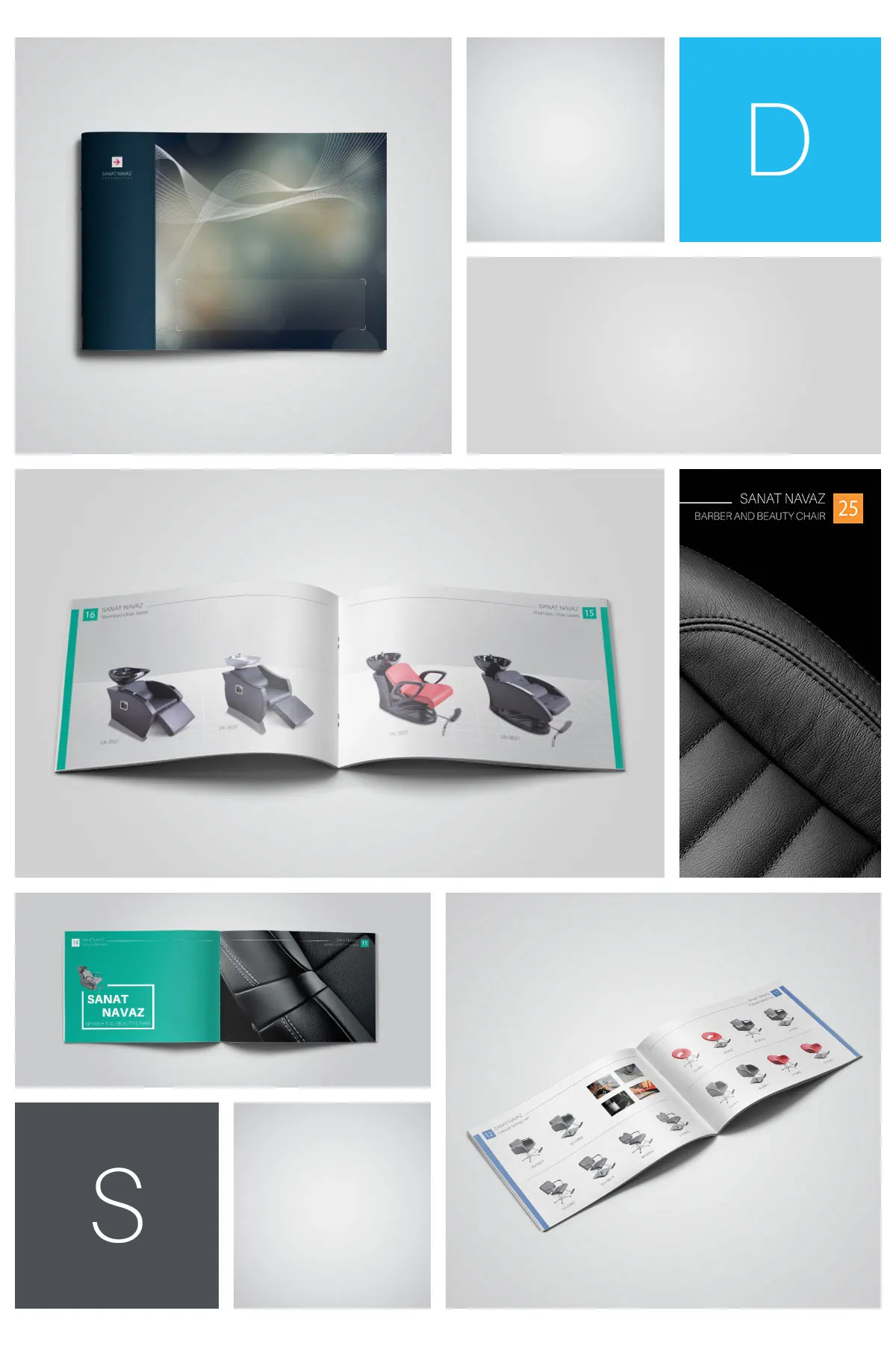 Sanat Navaz catalog design | Hossein Donyadideh