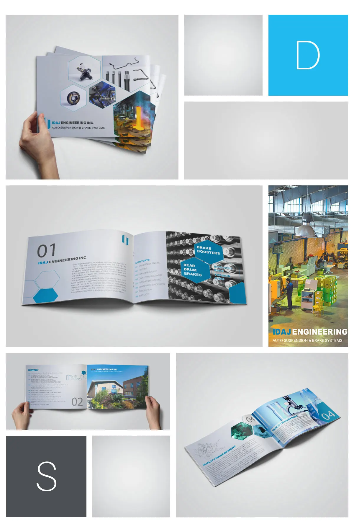 Idaj Engineering catalog design | Hossein Donyadideh