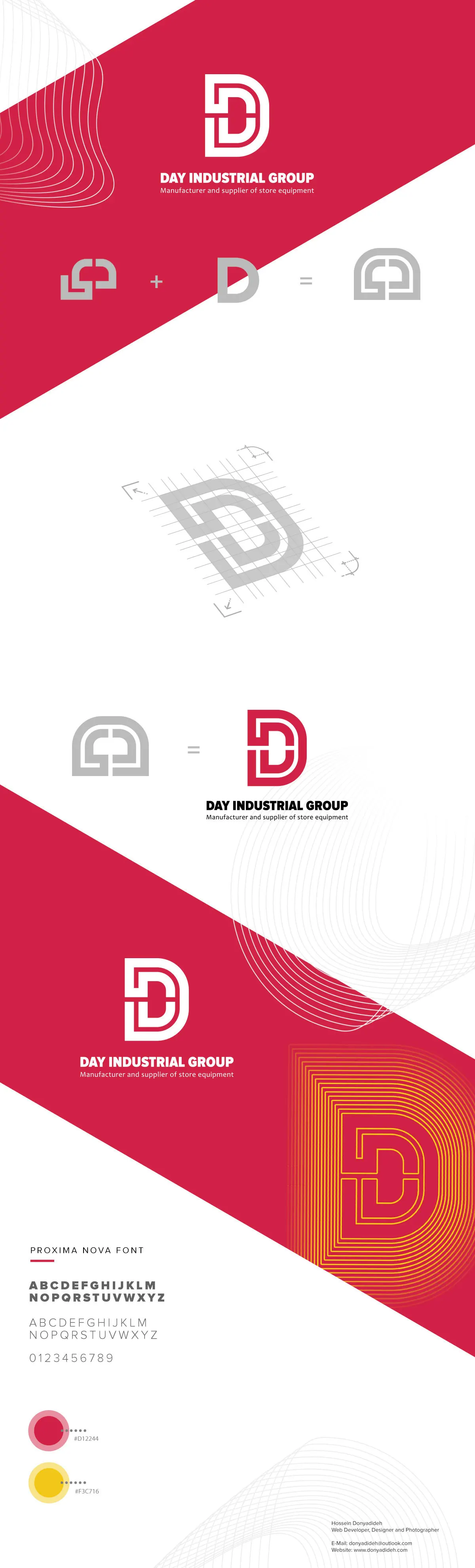 Day Industrial Group logo design | Hossein Donyadideh