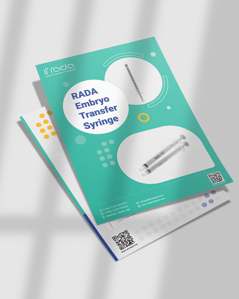 Rada Medical Company Graphic Design | Hossein Donyadideh