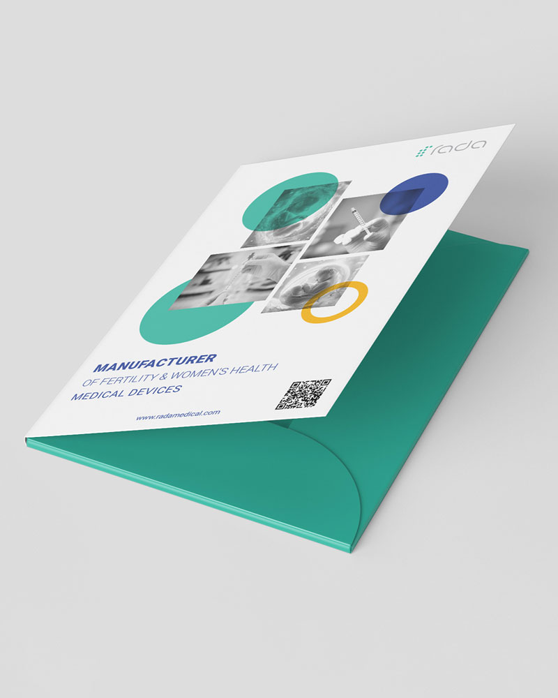 Rada Medical Company Graphic Design | Hossein Donyadideh