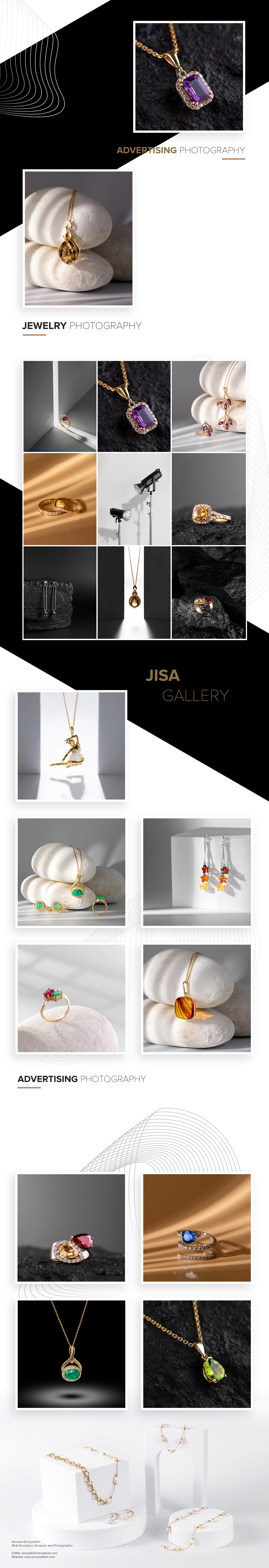 Jisa Gallery Advertising Photography and Jewelry photography | Hossein Donyadideh