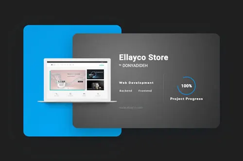 Ellayco Store online store development | Hossein Donyadideh