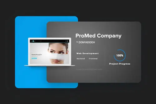 ProMed Company برنامه نویسی و طراحی وب سایت | حسین دنیادیده