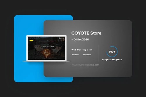 COYOTE online store development | Hossein Donyadideh