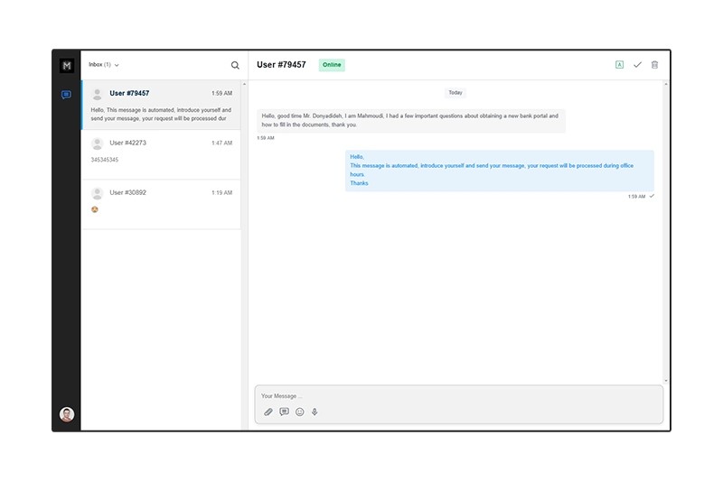 MaxChat | Hossein Donyadideh