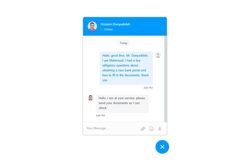 MaxChat | Hossein Donyadideh