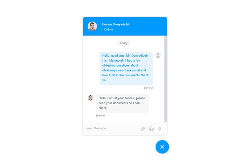 MaxChat | Hossein Donyadideh