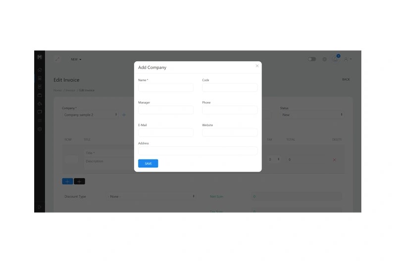 MaxInvoice | Hossein Donyadideh