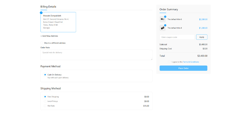 MaxShop | Hossein Donyadideh
